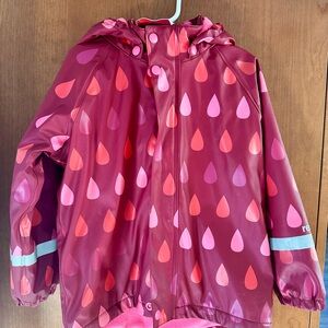 Reima kids Raincoat with Raindrop Pattern